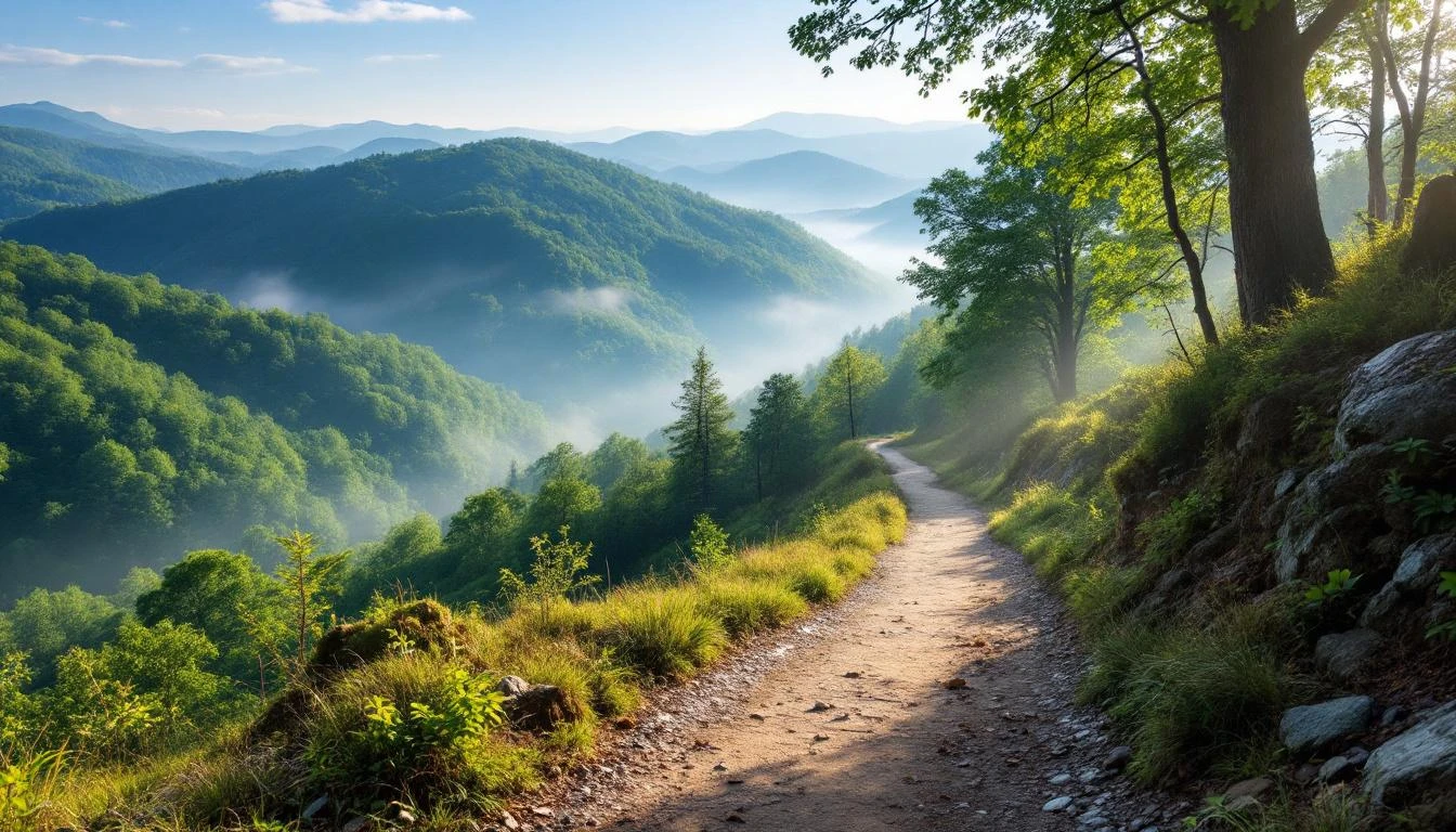 Nature therapy in Great Smoky Mountains Tennessee